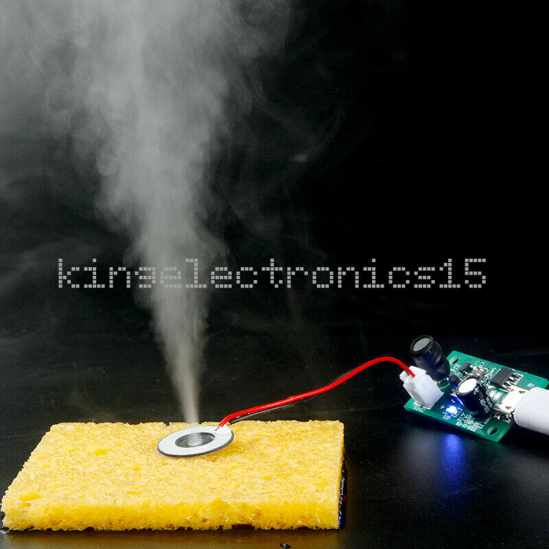 USB Mini Humidifier Mist Maker Driver Circuit Board Fogger Atomization Film NEW