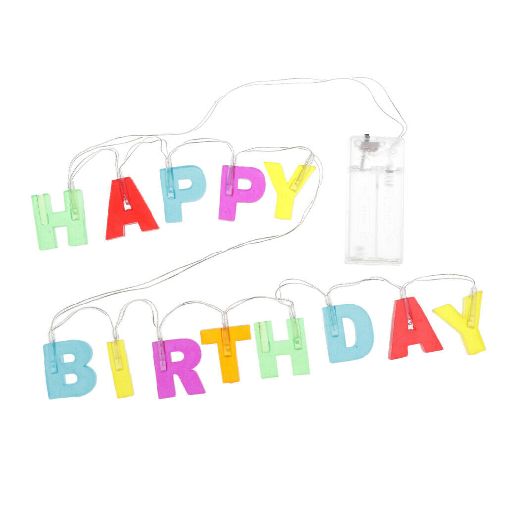 130cm Birthday Party Fairy String Lights Holiday Festival Decor Battery