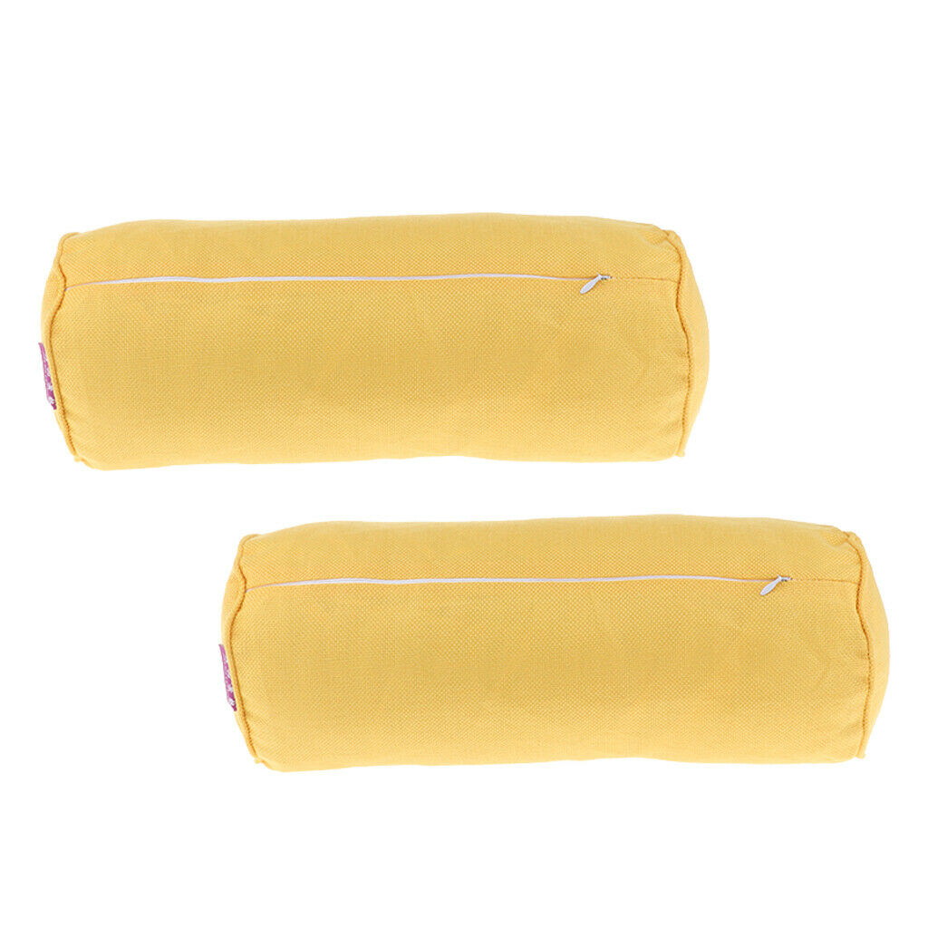 2Pieces, Breathable Car Neck Pillow, Soft Cervical Round Roll Office Chair