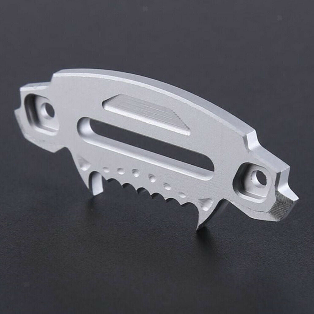 RC Winch Control Mounting Plate, Silvered For 1/10 TV Spare Parts