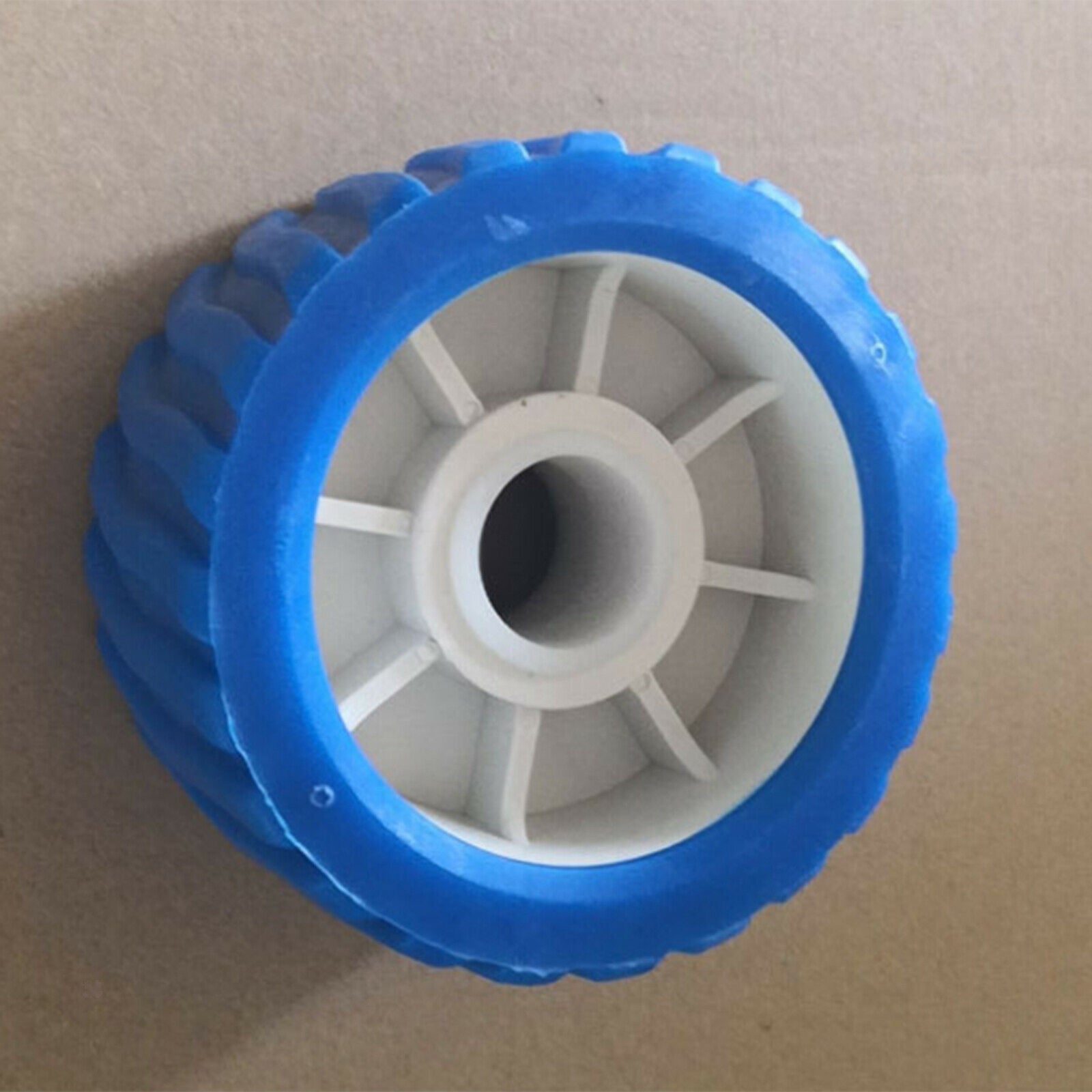 2 Piece Boat Trailer Roller Marine Boat Ribbed Wobble Roller Plastic