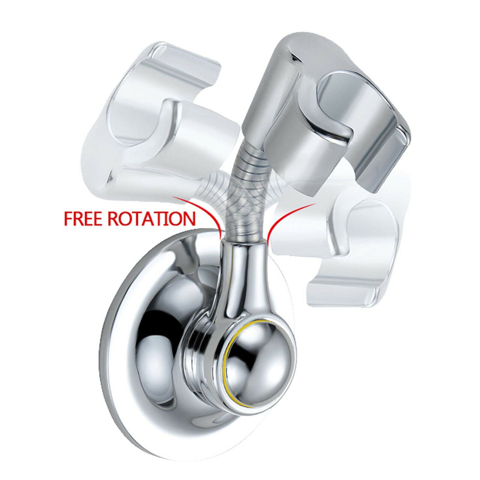 Suction Cup Shower Head Holder Handheld Showerhead Bracket Adjustable Shower