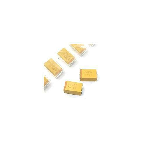 [50pcs] TAJD107K010R 100uF 10V Tantalum SMD-D