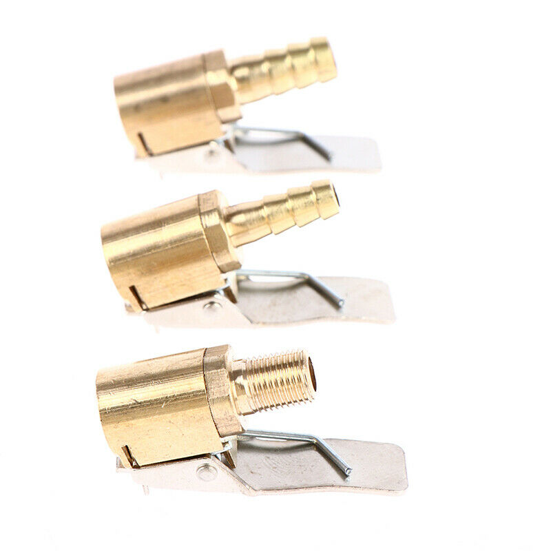 3PCS Car Air Pump Thread Nozzle Adapter Fast Conversion Head Clip Type To.l8