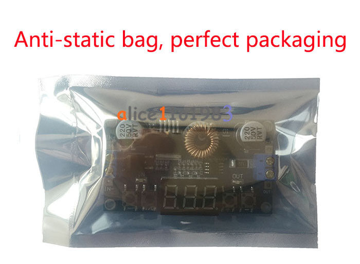 5A Digital Control Power Supply DC-DC Step-Down Charge Module LED  Voltmeter
