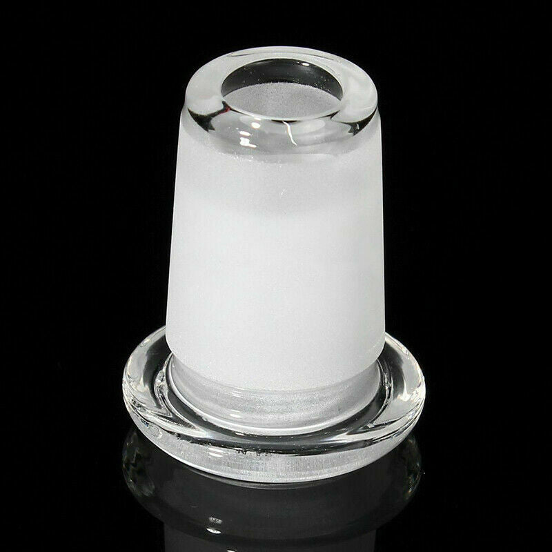 14mm Female to 18mm Male Joint Clear Glass Expander Adapter Connector
