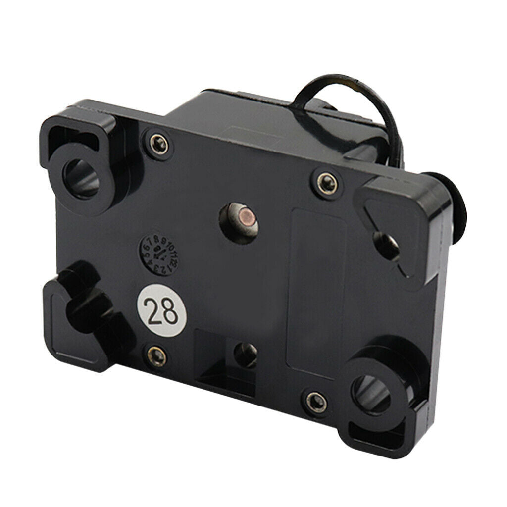 F433-50A 50 Amp Circuit Breaker with Manual Reset, 12V-24V DC, Waterproof