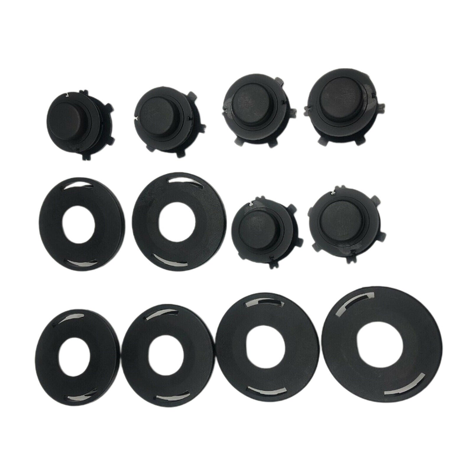 6 Spool w/Caps Combo for Stihl Head Cover 25-2 FS90 FS100 FS110 FS80 FS85