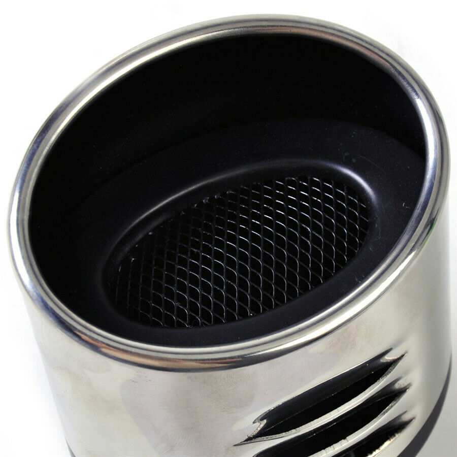 1* Car Universal Exhaust Pipe Tail Muffler Tip Stainless Steel plating process