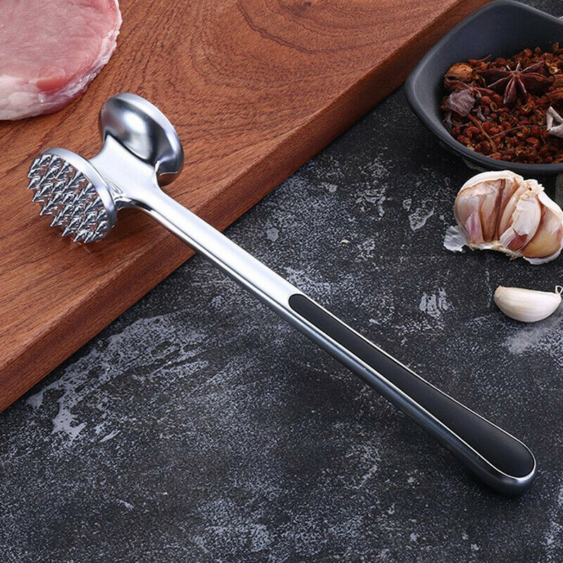 Heavy Duty Metal Meat Mallet Tenderizer Steak Beef Chicken Hammer Kitchen ToBDA
