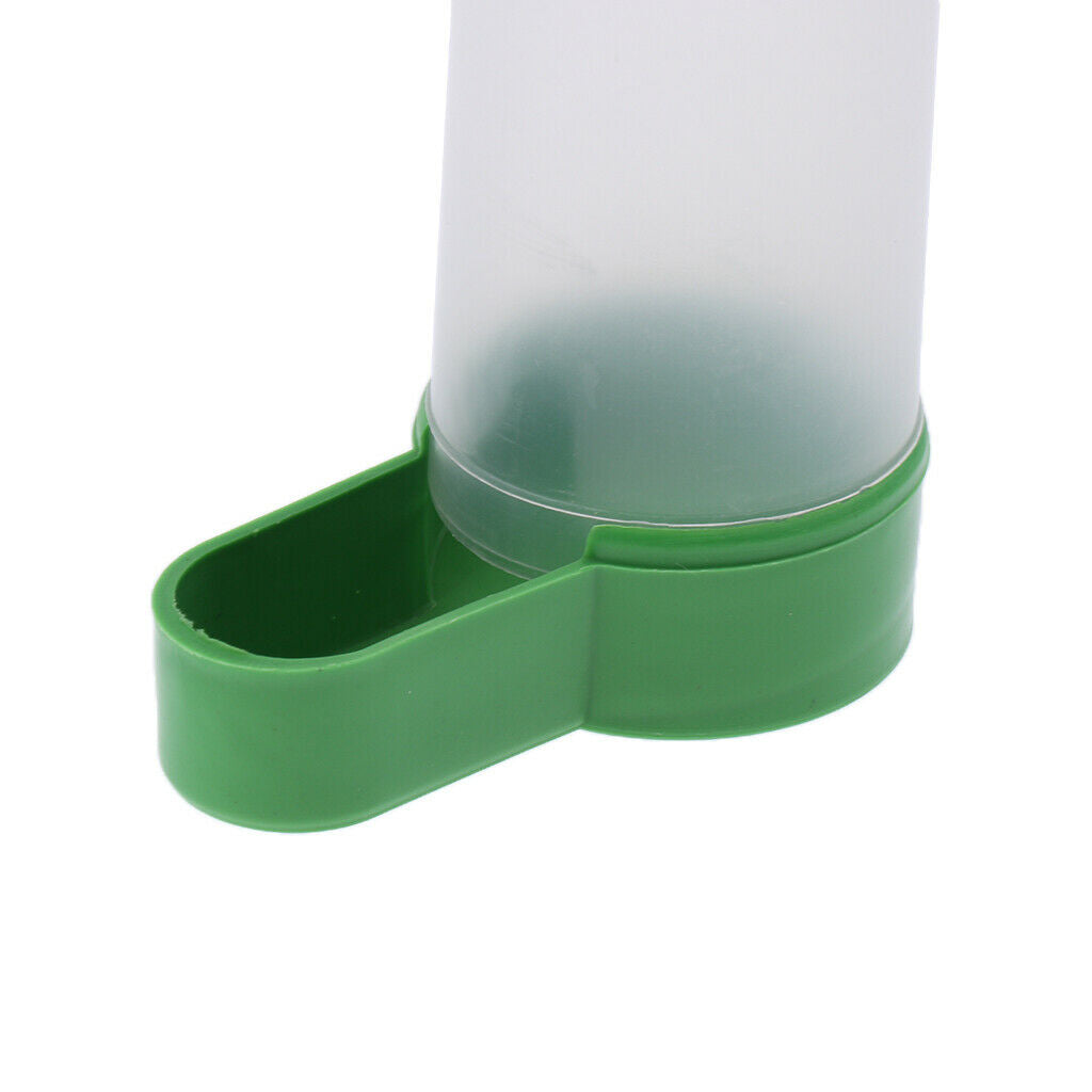 5PCS Bird Feeder Cage Hanging Dish Feeder Food Dispenser Drinker Supplies