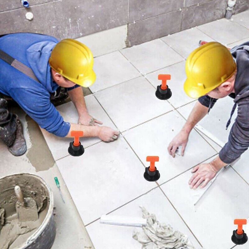 704 Pcs Tile Leveling System Kit Flat Ceramic Floor Wall Construction Tools ReA6