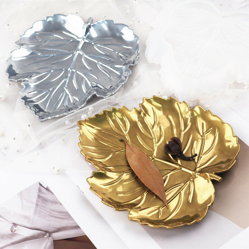19CM Maple Leaf Hemp Leaf Ashtray Tray Dish Mirror Silicone Mold DIY MouldBDAU