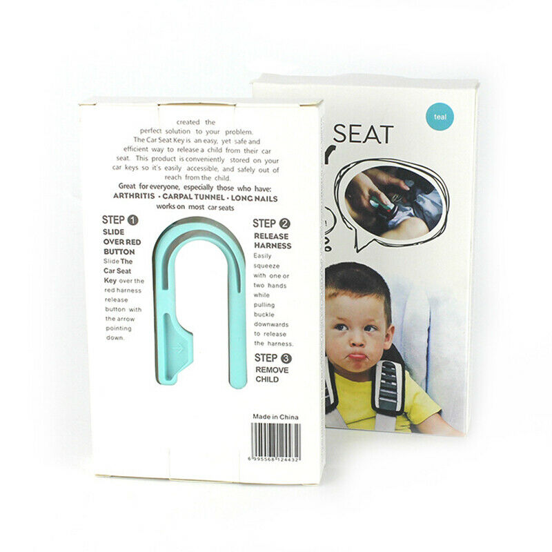 Car Seat Belt Buckle Protect Lock Guard Baby Kids Car Seat Safety Release Key HN