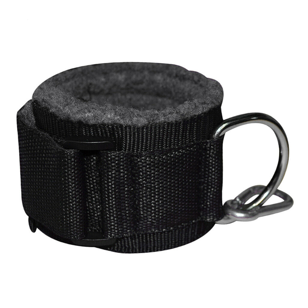 Padded Fitness Ankle Strap for Kickbacks Leg Extensions Cable Machines