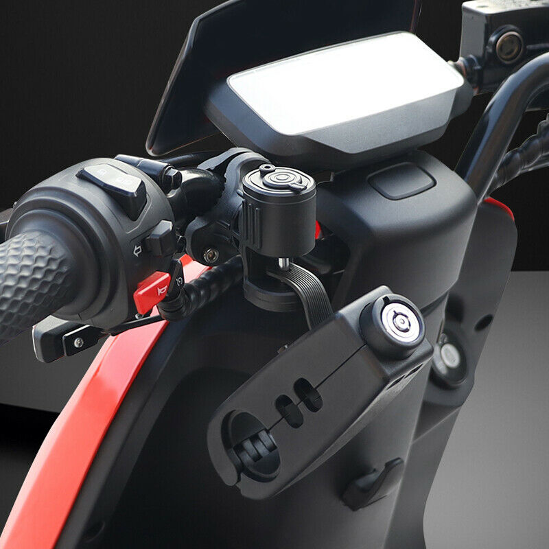 Motorcycle Scooter Bicycle Throttle Grip Lock Handlebar Lever Brake Anti-theft