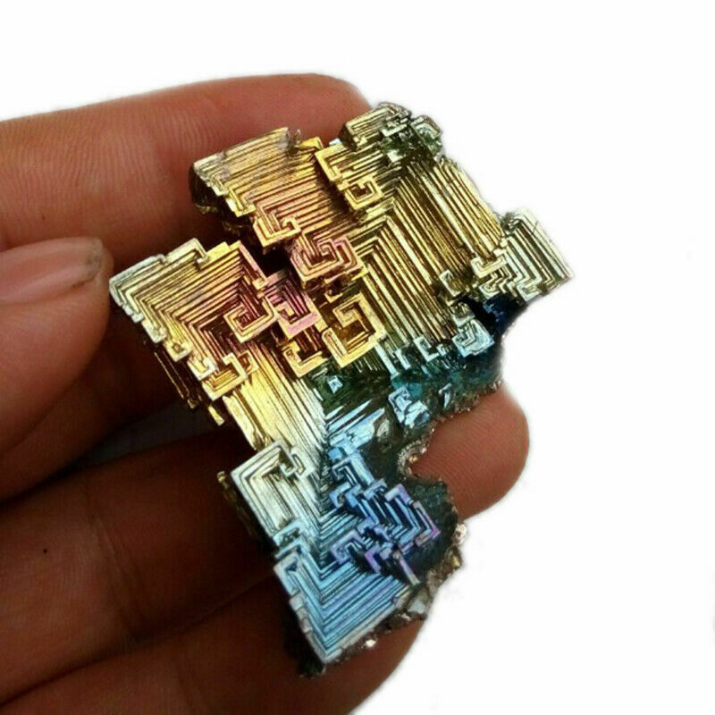50g Bismuth Metal Crystal for element collection  One Crystal in Labeled