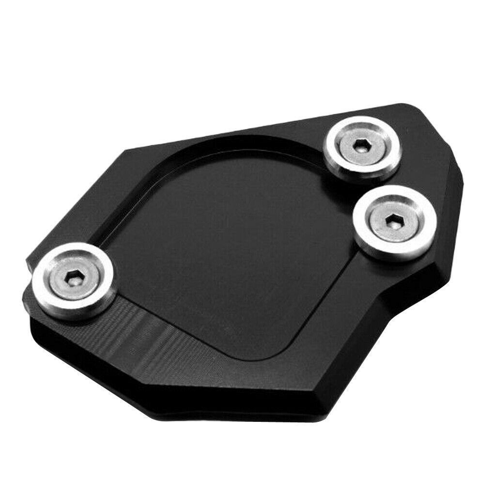 Motorcycle CNC Side Stand Kickstand Enlarge Plate Pad For BMW F650GS 07-14