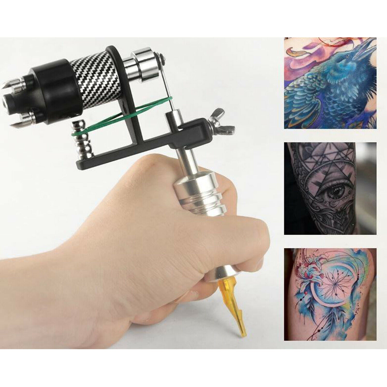 Professional Permanent Makeup Tattoo Rotary Machine Kit for Shading Black