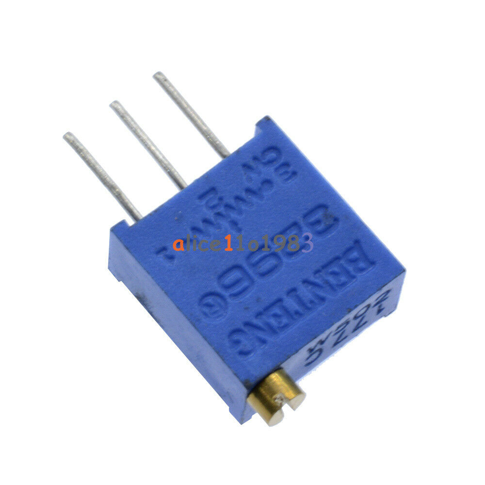 50Pcs 3296W-502 3296 W 5K ohm Trim Pot Trimmer Potentiometer Top