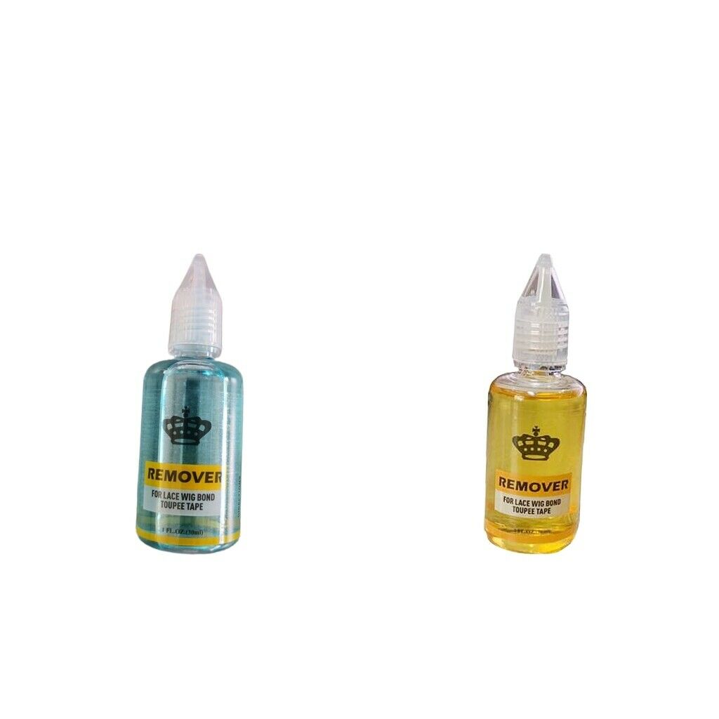 2Bottles 30ml Wigs Adhesive Glue Remover Liquid For Lace Hairpiece Tape