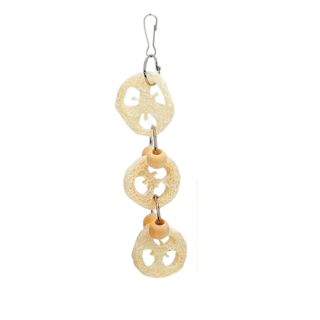 8pcs Bird Swing Toys Wooden Climb Intelligence Training for Parrot Cockatiel