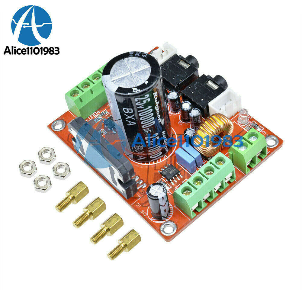TDA7850 4X50W Car Audio Power Amplifier Board Module BA3121 Denoiser DC 12V