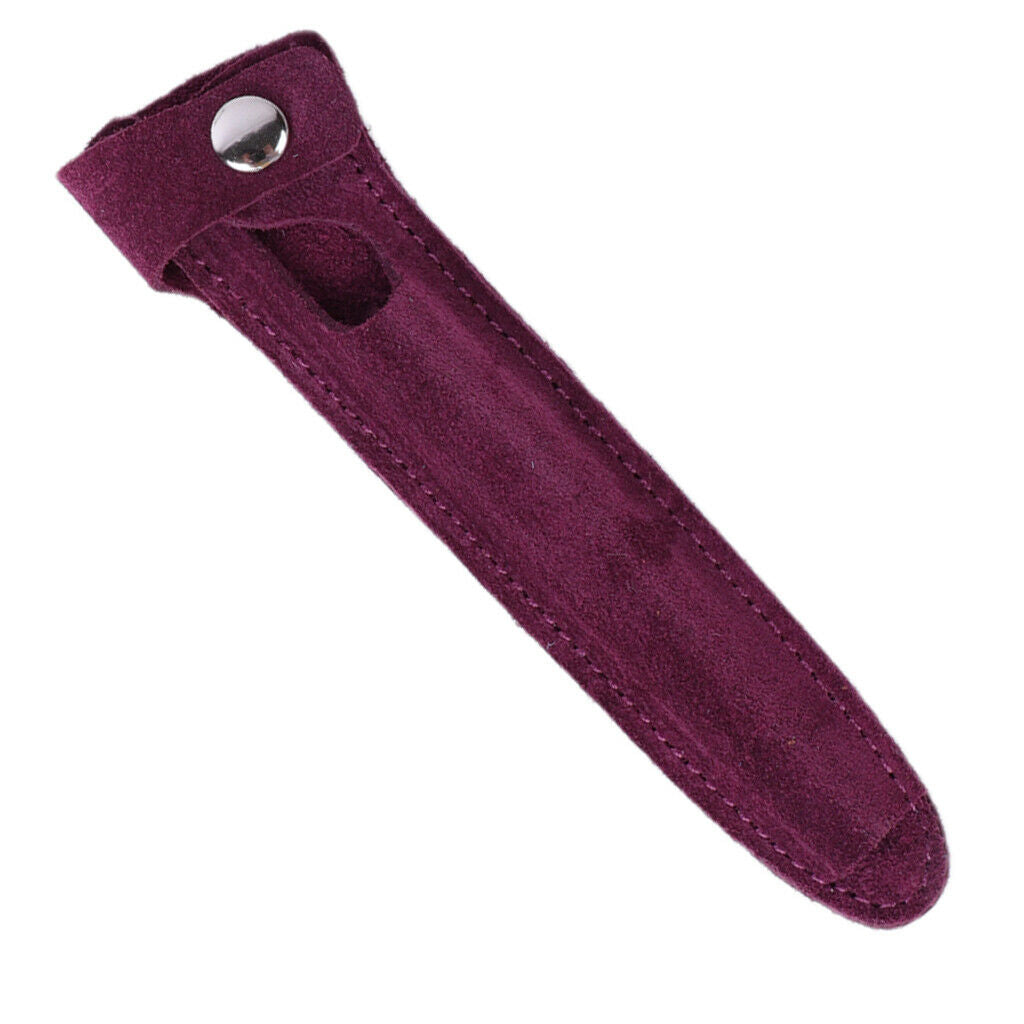 Professional Hairdressers Scissors Shear Pouch Storage Bag Holder Wine Red