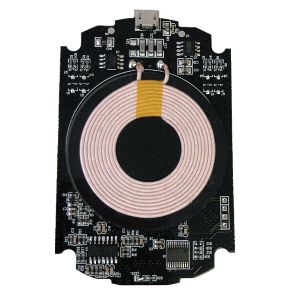 DIY Qi Wireless Charging Coil Receiver Module PCB Circuit Board,5W