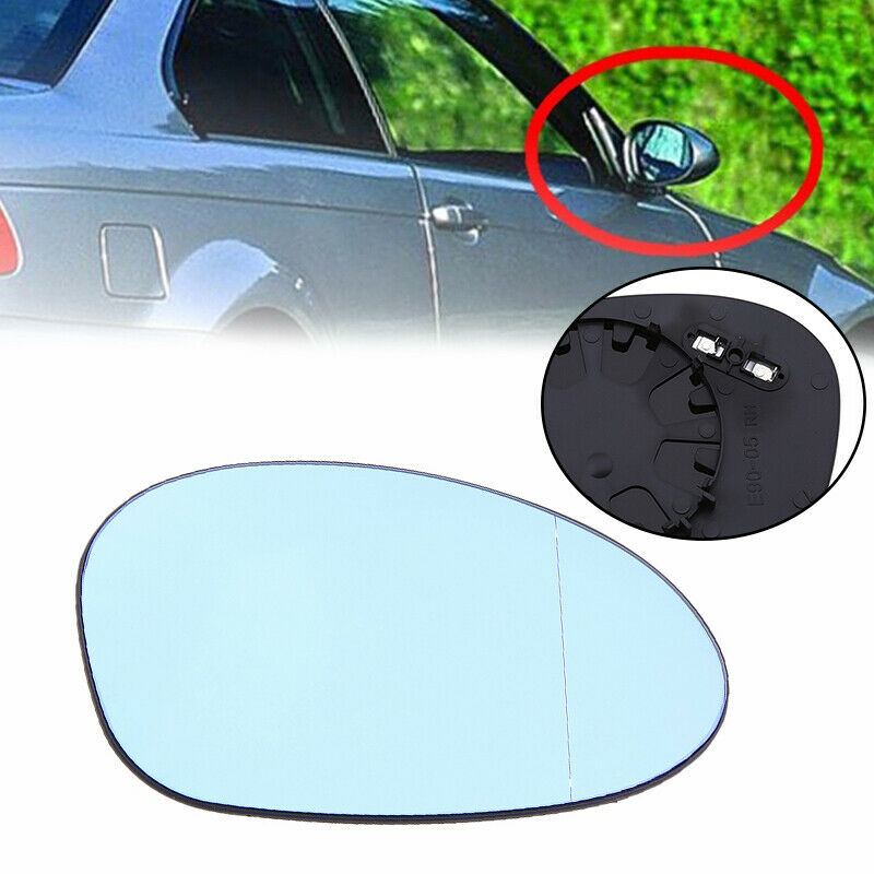 Right Driver Side Mirror Replacement Glass For BMW 1-Series E87 LCI 2006-2011