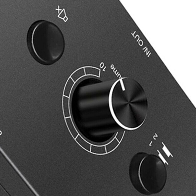 3.5mm Audio Switcher, 2 Input 1 Output/1 Input 2 Output Audio Splitter Swit M4W5