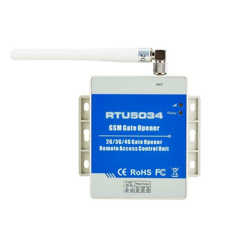 RTU5034 5024 2G GSM Gate Door Opener Relay Switch Remote Access Control System