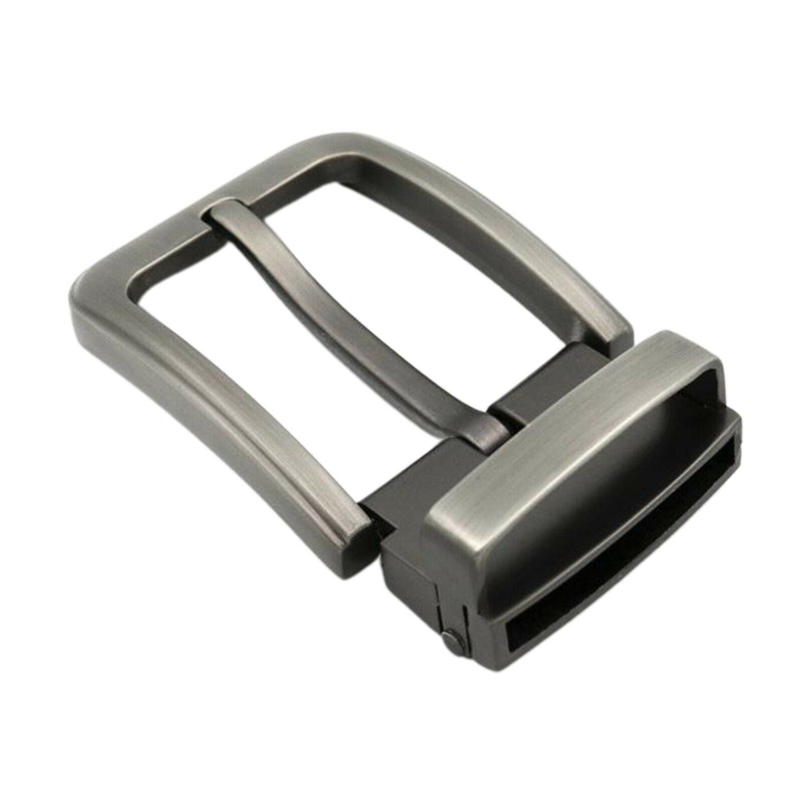 Mens Classic Alloy Belt Single Prong Rectangular Pin Buckle Replacement