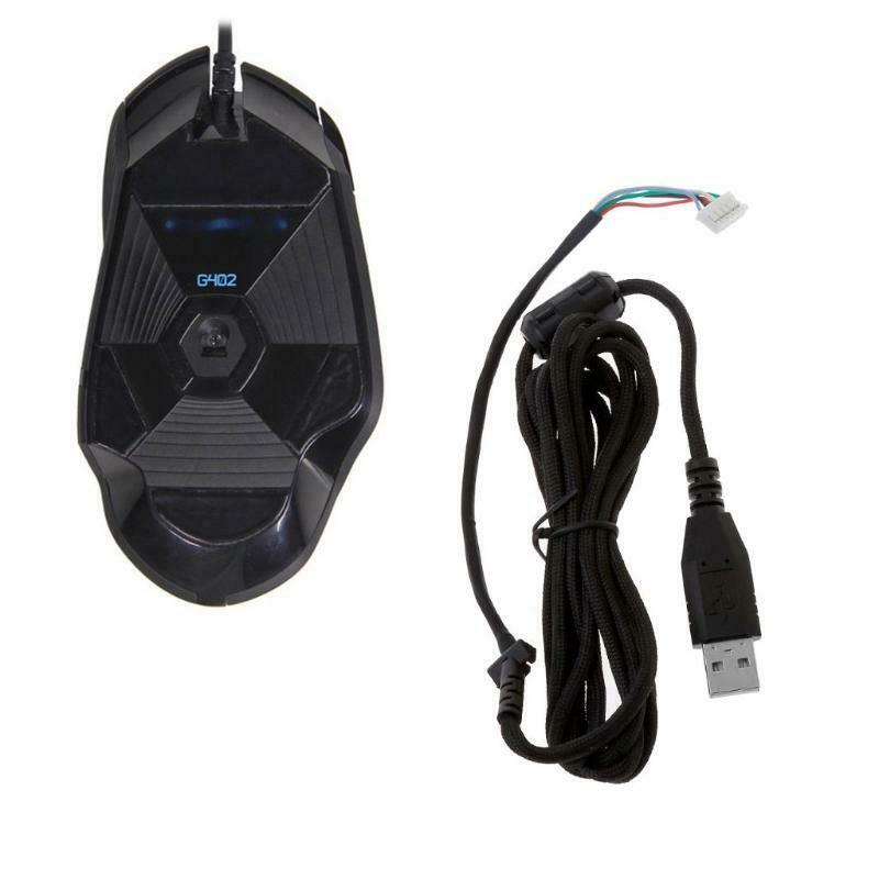 Umbrella Rope Mouse Cable Soft Mice Wire for logitech G302/G402/G502/G400S Mice