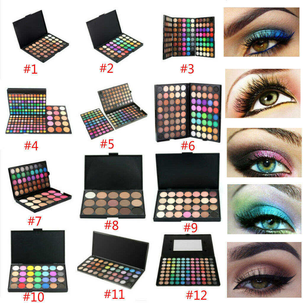 120 Colors Cosmetic Eyeshadow Matte Shimmer Eye Shadow Palette Makeup Set