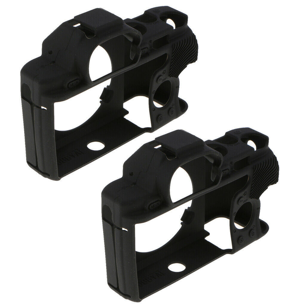2 Pack Dustproof Silicone Skin Case Housing Shell for Sony A7S A7 A7R Mirrorless