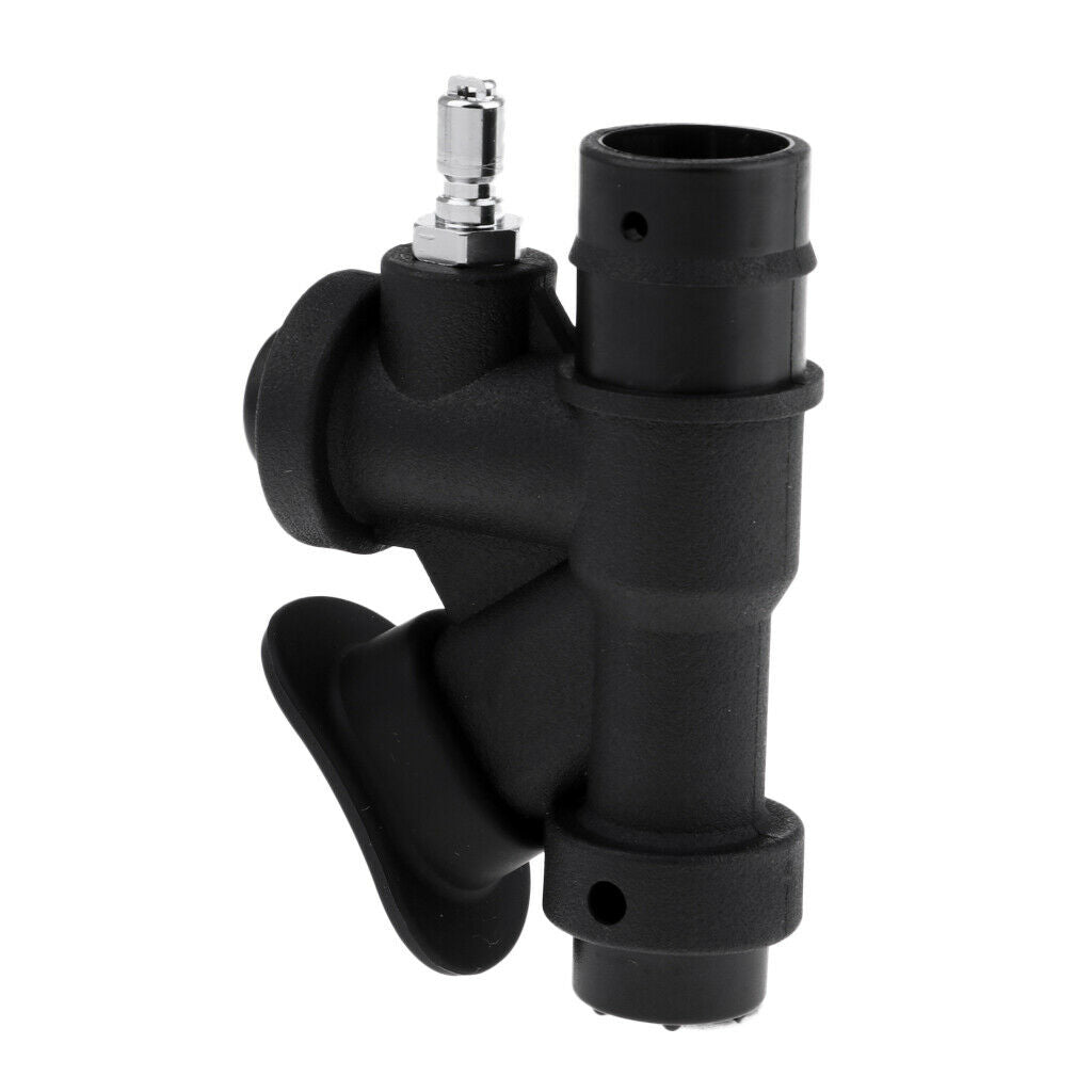 Scuba Diving BCD 45-Degree Oral Power Inflator - Universal fit - Quick and Easy