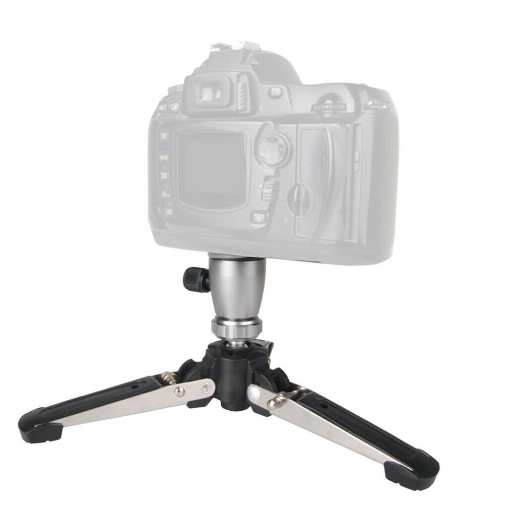 Portable Monopod Base 1/4inch Tripod Adapter Legs Support For DSLR Camera