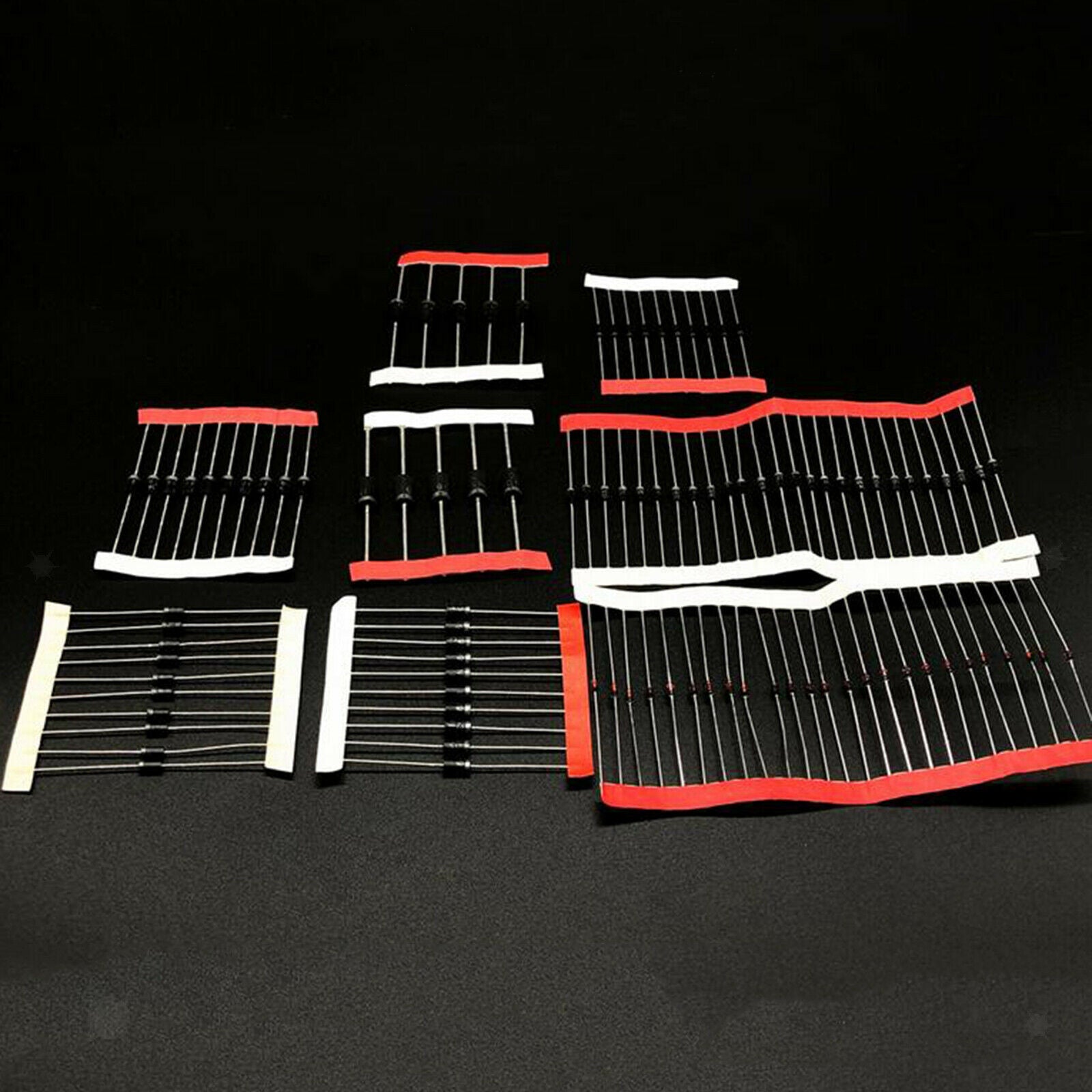 Metal Film Resistor Assortment kit LED Capacitor Transistor Pack DIY Components