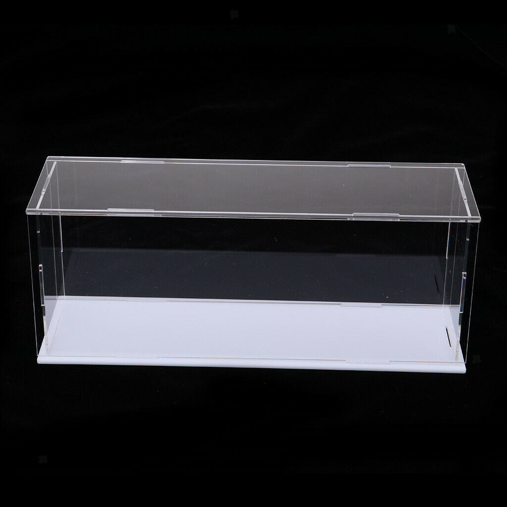 Acrylic Display Case Dustproof Dustproof Box Large Protection Case 11x3.14x4.3''