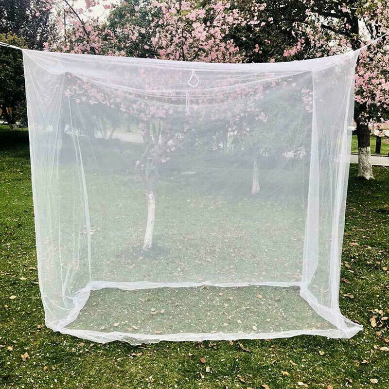 Mosquito Net White Durable Portable Outdoor Travel Hiking Camping Insect Netting