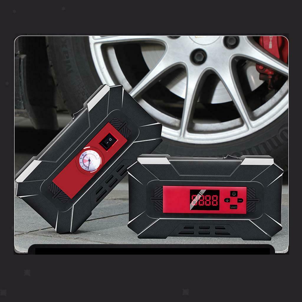 Tire Inflator Car Air Pump Compressor Electric Portable Auto 12V w/ Meter Guague