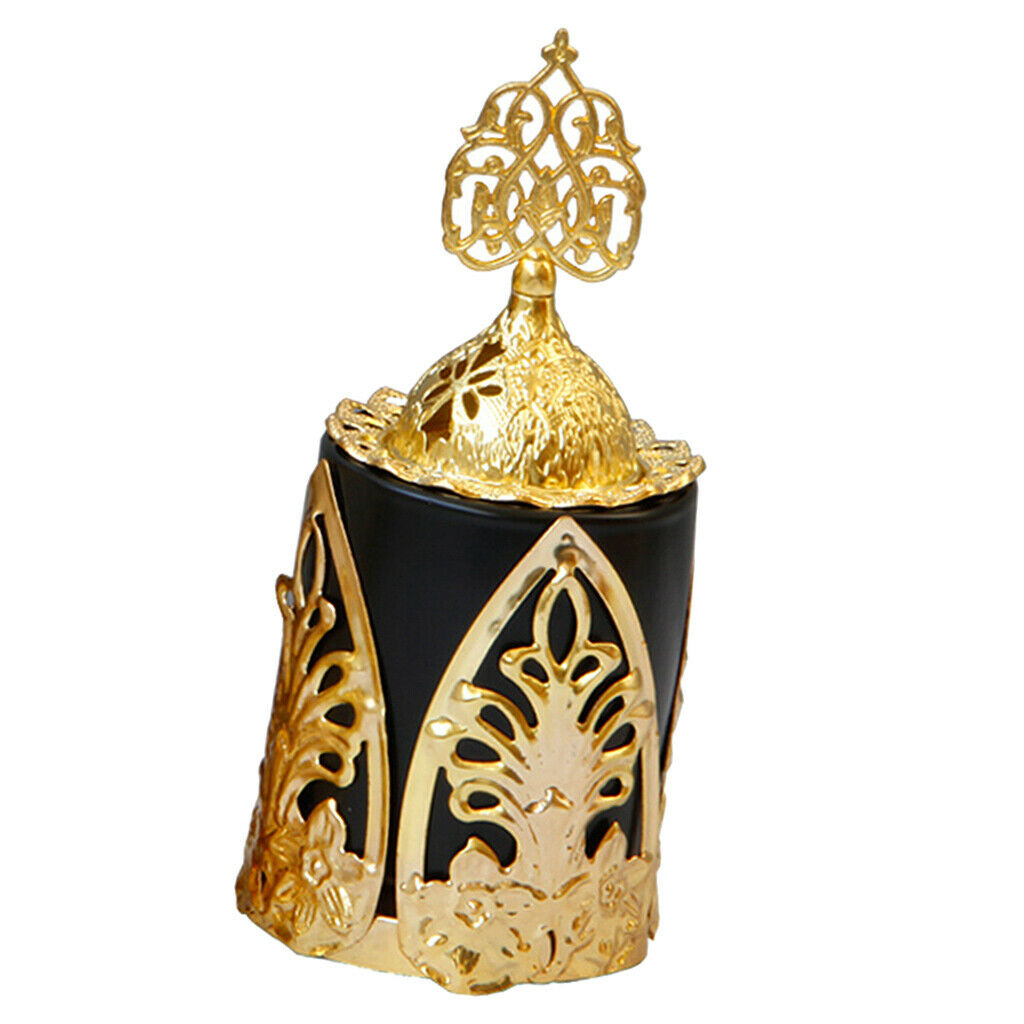 2Pcs Ceramic Porcelain Incense Burner Decorative Holder for Home Ornament