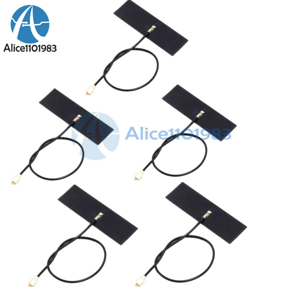 10PCS 2.4G 5dBi IPEX Antenna 50ohm With FPC Soft Antenna For PC Bluetooth Wifi