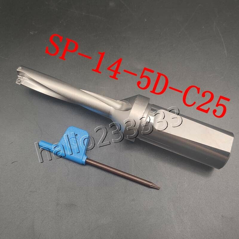 SP-14-C25-5D 14mm U drill indexable drill C25-5D FOR SPMG050204 inserts Φ14 - 5D