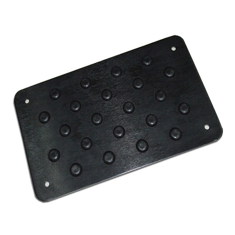 Aluminum Car SUV Mat Brake Clutch Pad Throttle Pedal Slip wear-resistant Carpet