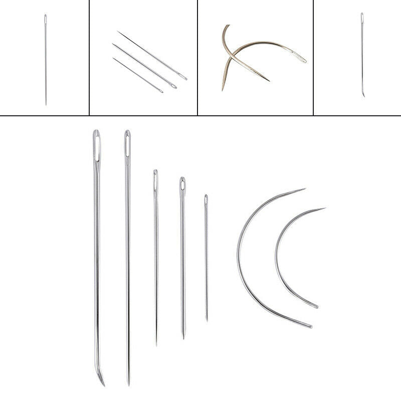 7pcs Leather Repair Curved DIY Leather Hand Sewing Pin Stitch Needles K.l8