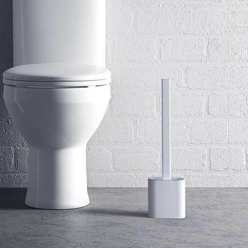 Shop-Story - Toilet Brush White: Brush Wc Hygienic Silicone Flexible