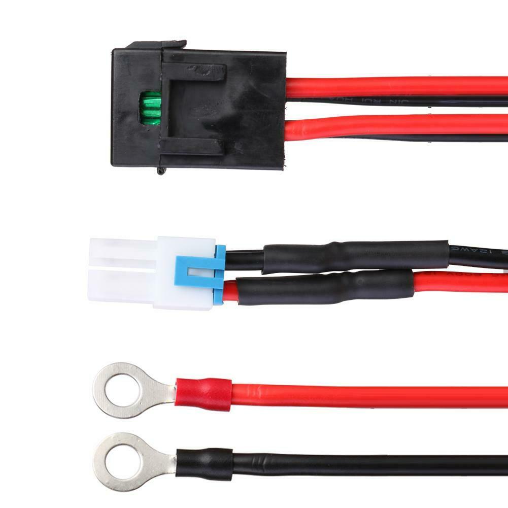 1m 30A 4Pin Short Wave Car Charger Power Cable for ICOM IC7000 IC7600 Radio