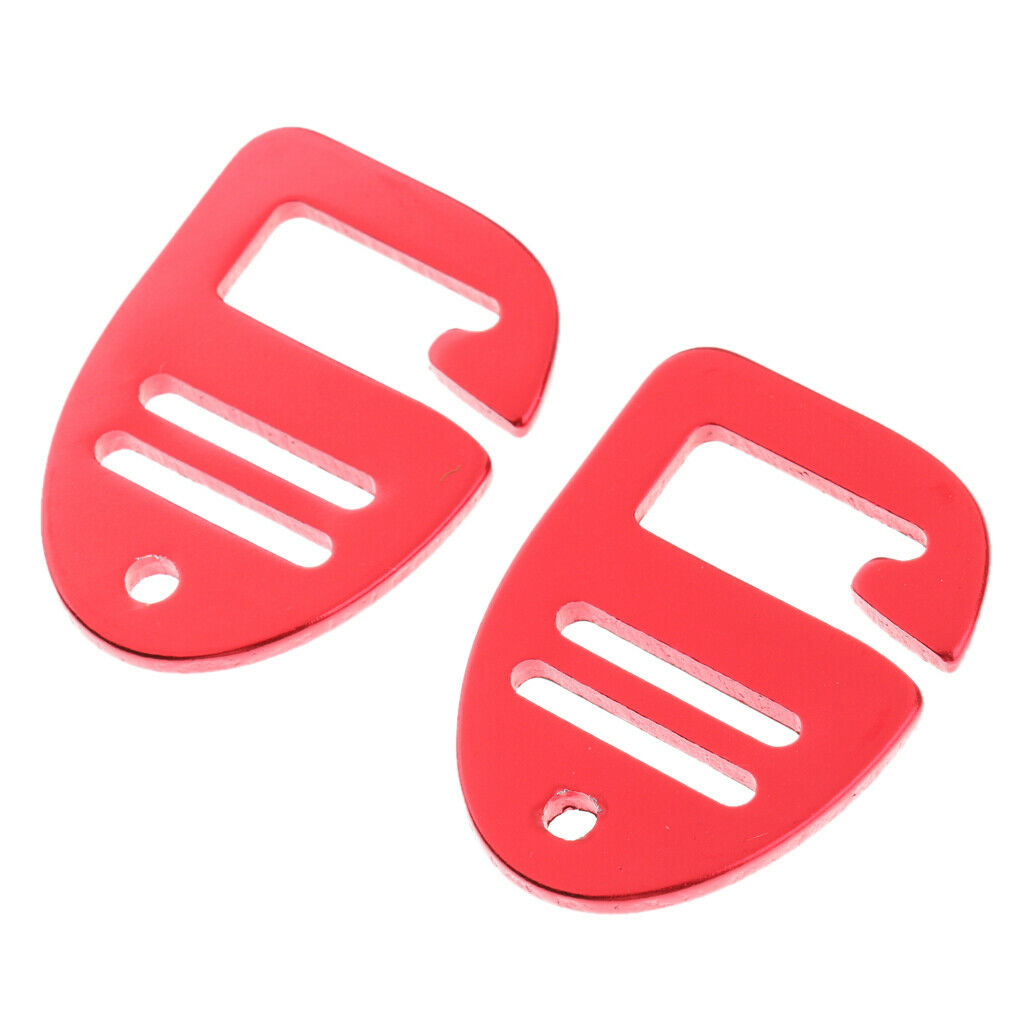 4pcs Molle Backpack Bag Accessory Metal Hook Buckle for 1'' Webbing lightweight